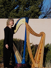 Donese Mayfield: folk harp